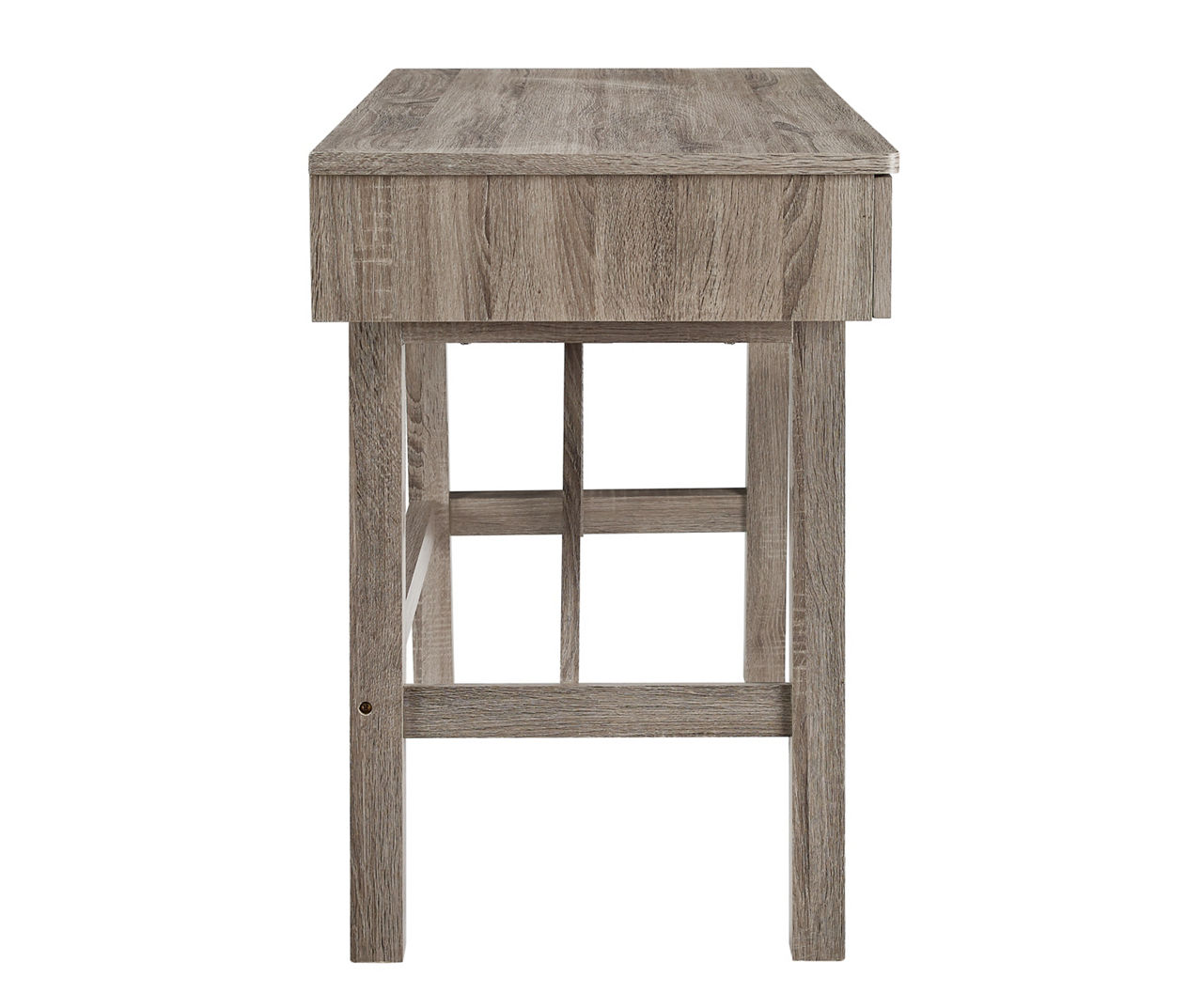 Margo Gray 2-Drawer Wood Desk