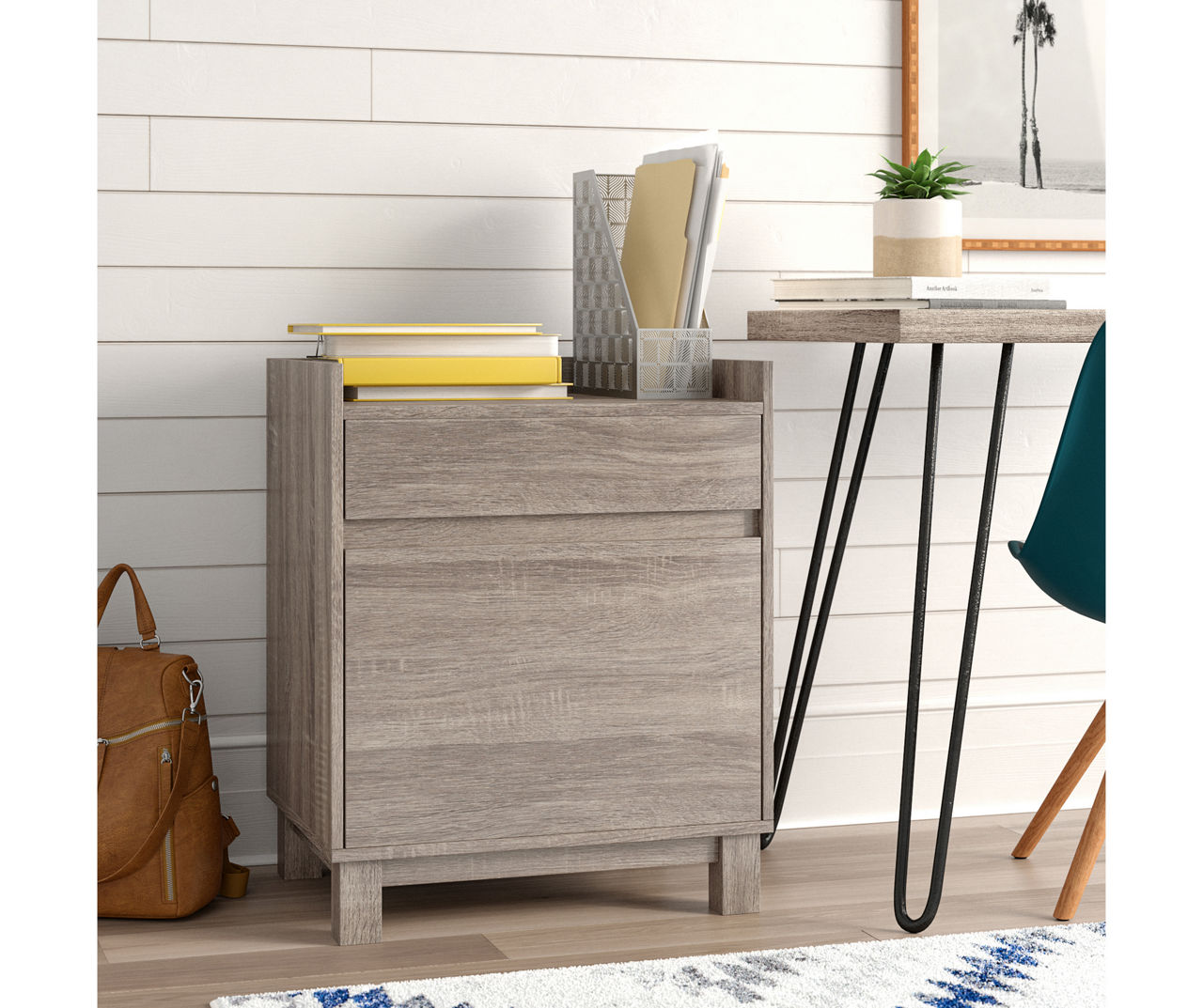 Margo Gray 2-Drawer Filing Cabinet