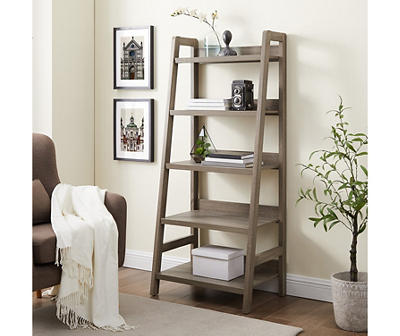 Margo Gray 5-Shelf Ladder Bookcase