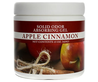Apple Cinnamon Odor Absorbing Solid Gel, 15 Oz.