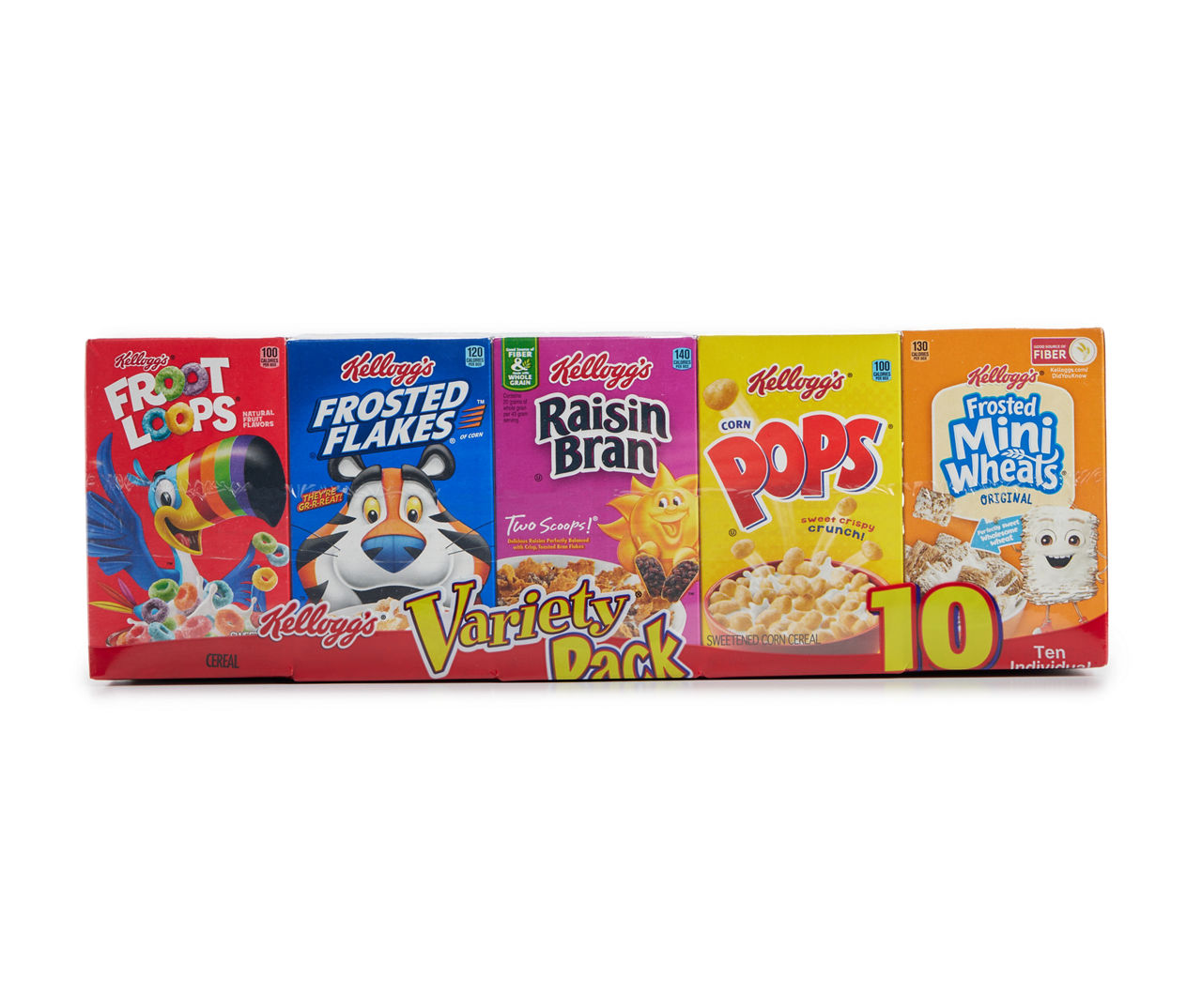 Kellogg's Breakfast Cereal Variety Pack, 10-Count | Big Lots