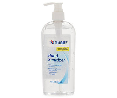 Hand Sanitizer, 12 Oz.
