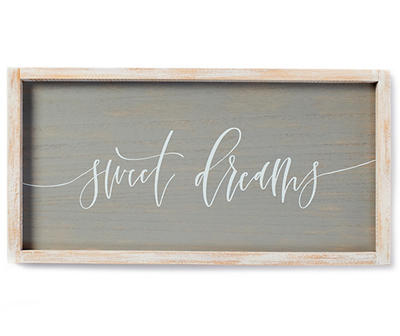"Sweet Dreams" Inverted Box Plaque