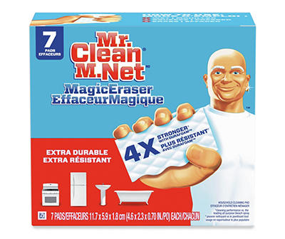 Mr. Clean Magic Eraser Extra Durable Cleaning Pads with Durafoam, 7 count
