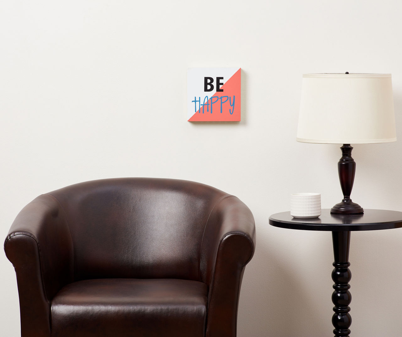 "Be Happy" Box Wall Plaque