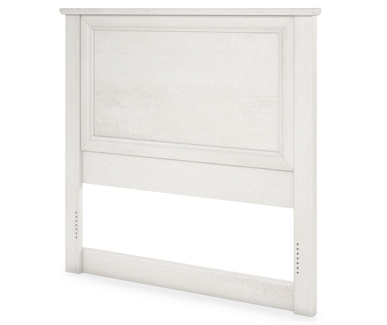 Magnolia oak white twin outlet headboard