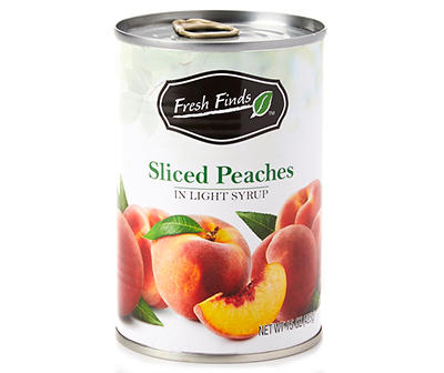 Peach Slices in Light Syrup, 15 Oz.