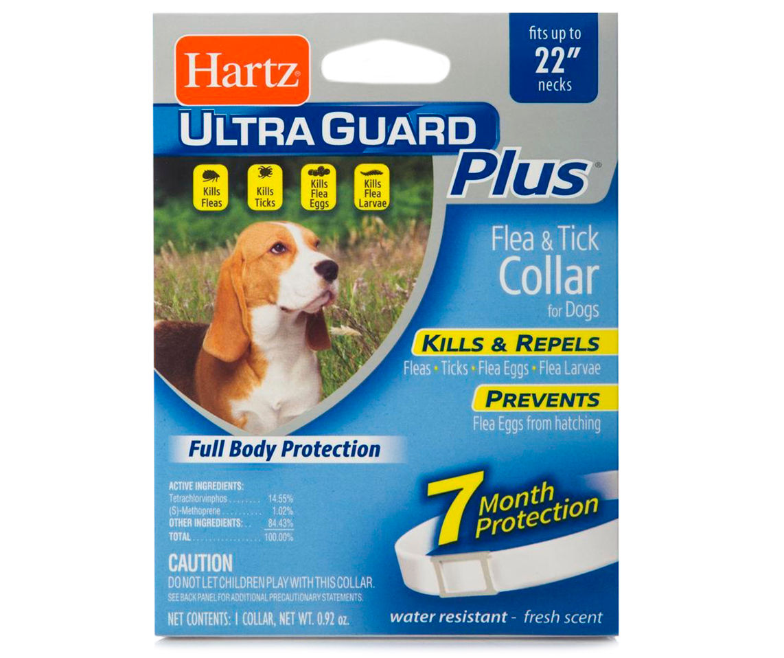 are hartz flea collars safe for dogs