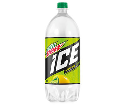 Mtn Dew Ice Soda Lemon Lime Flavor 2 L Bottle