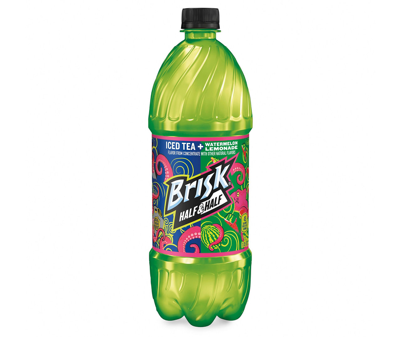 Brisk Brisk Half & Half Iced Tea + Watermelon Lemonade 1 L Big Lots
