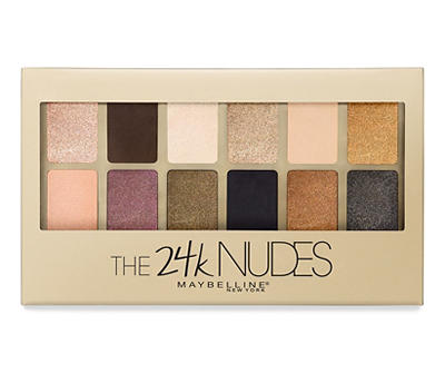 Maybelline The 24K Nudes Eyeshadow Palette, 0.34 oz.