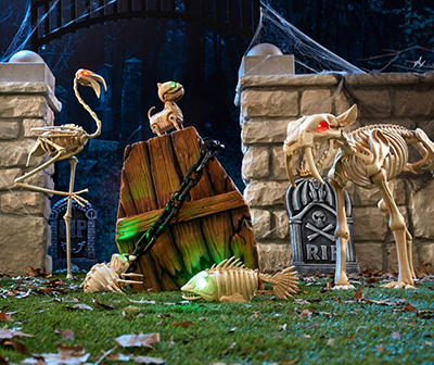 Tombstone Graveyard 6-Piece Set