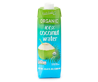 Organic Coconut Water, 33.8 Oz.