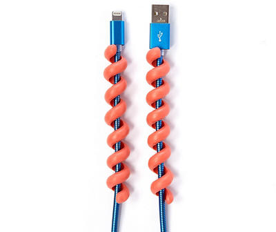Pink Cable & Cord Organizers, 2-Pack