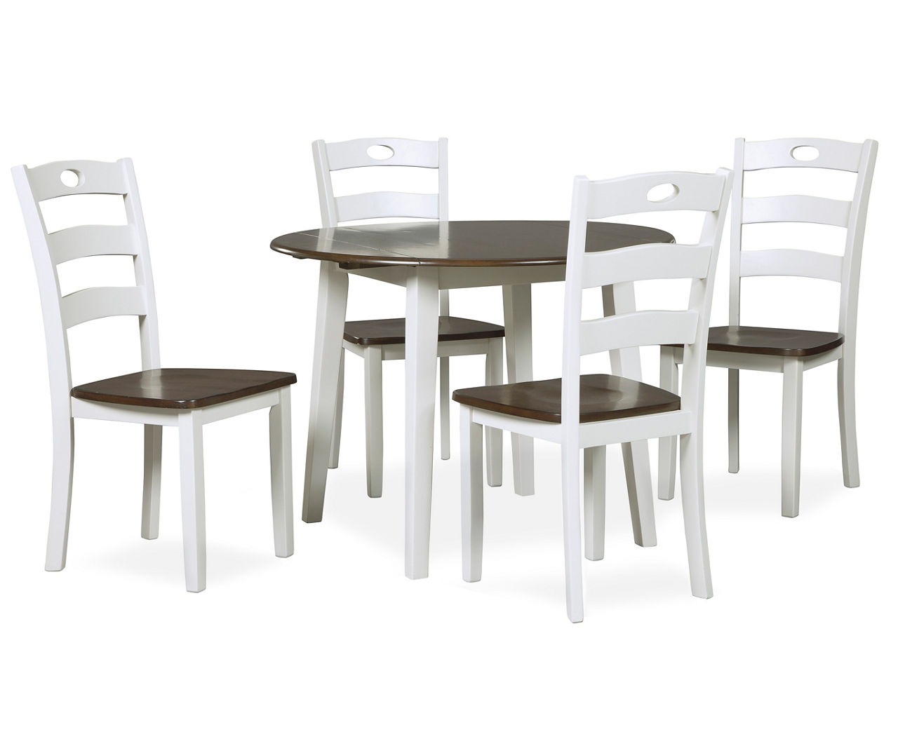 Signature Design By Ashley Woodanville Drop Leaf Dining Table