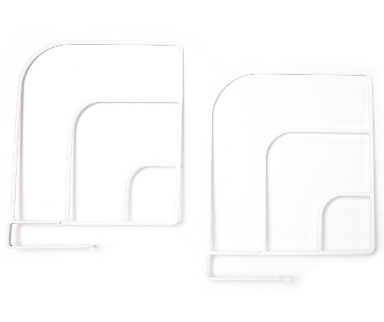 Simple Concepts White Shelf Dividers, 2Piece Set Big Lots