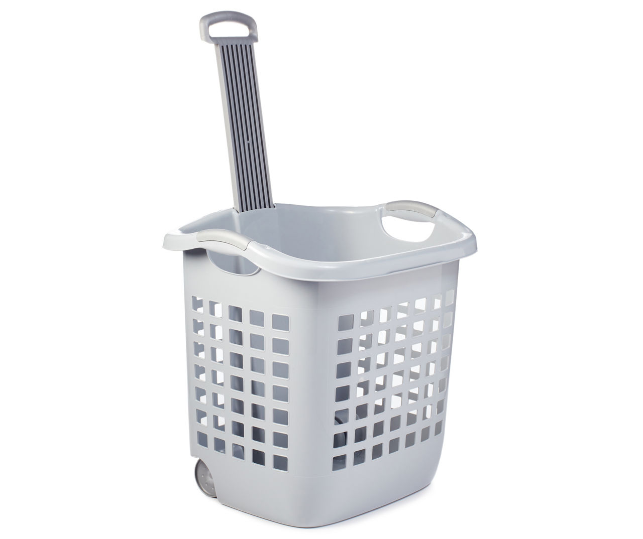 Sterilite 1224 - 1.75 Bushel Ultra™ Wheeled Laundry Basket White 12248004