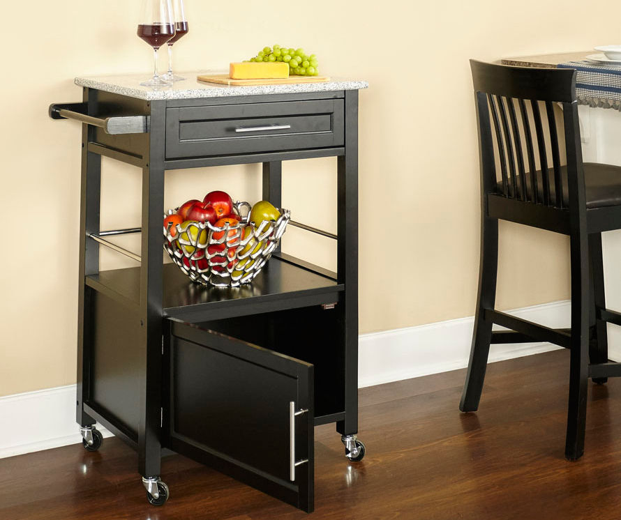 Big lots deals kitchen cart bamboo