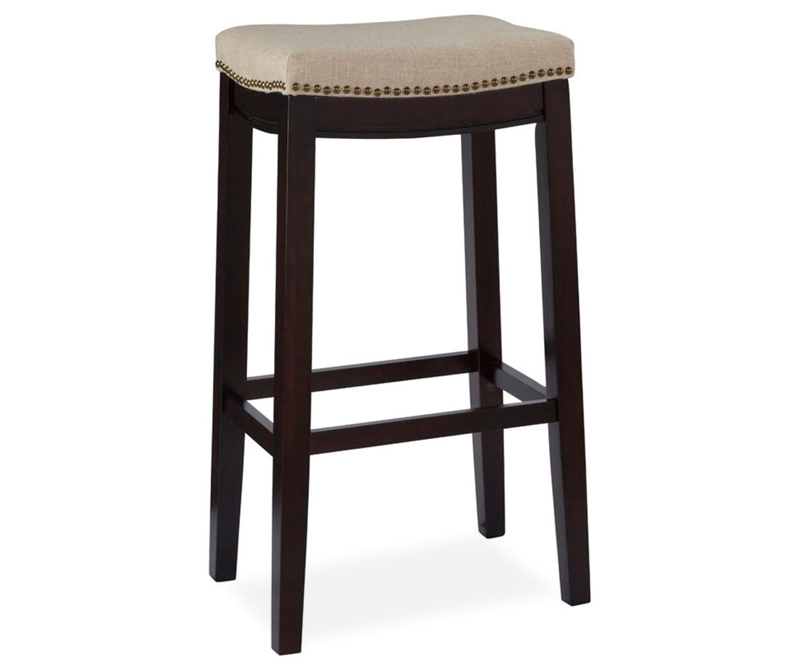 Walnut saddle bar discount stools