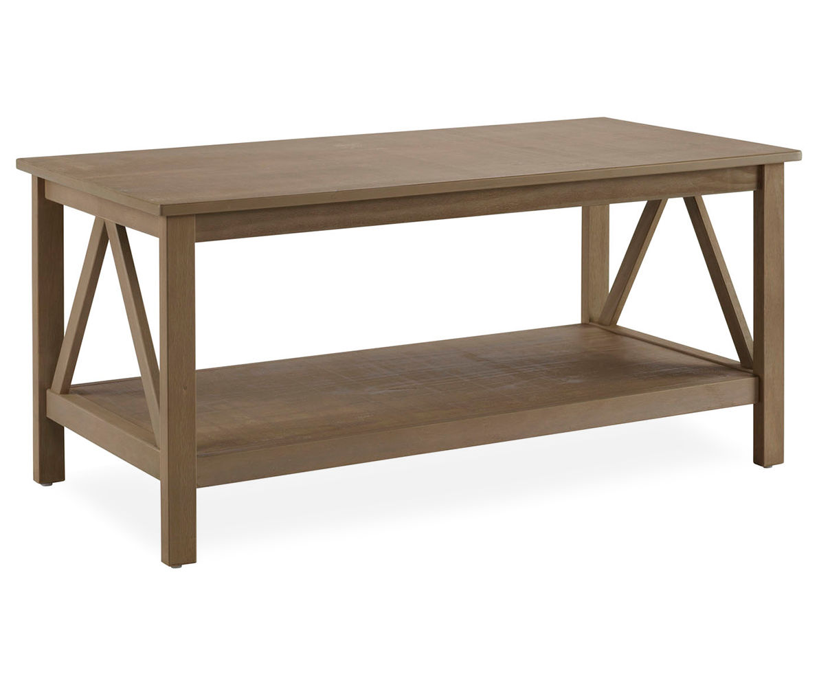 Rockford Rustic Gray Coffee Table Big Lots