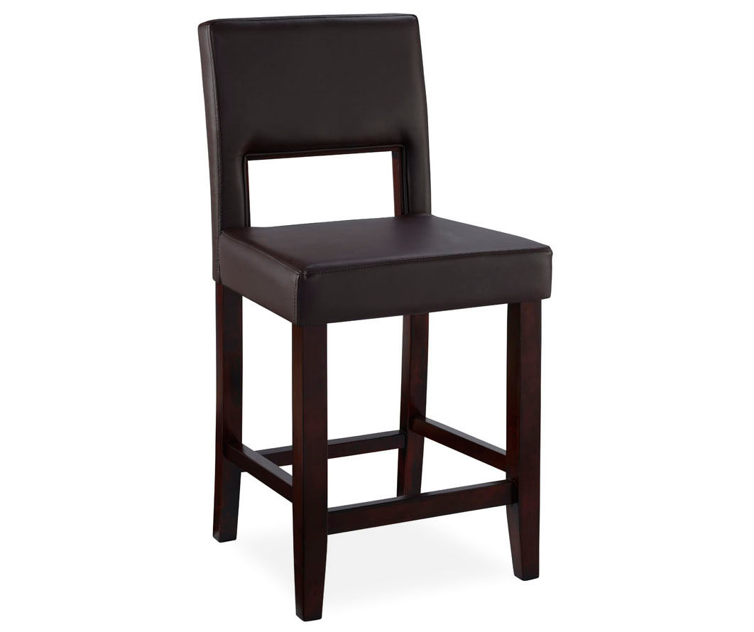 BROWN COUNTER STOOL