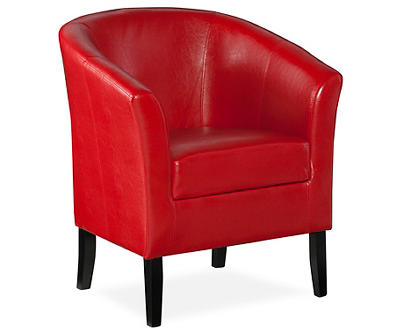 Spencer Red Club Chair
