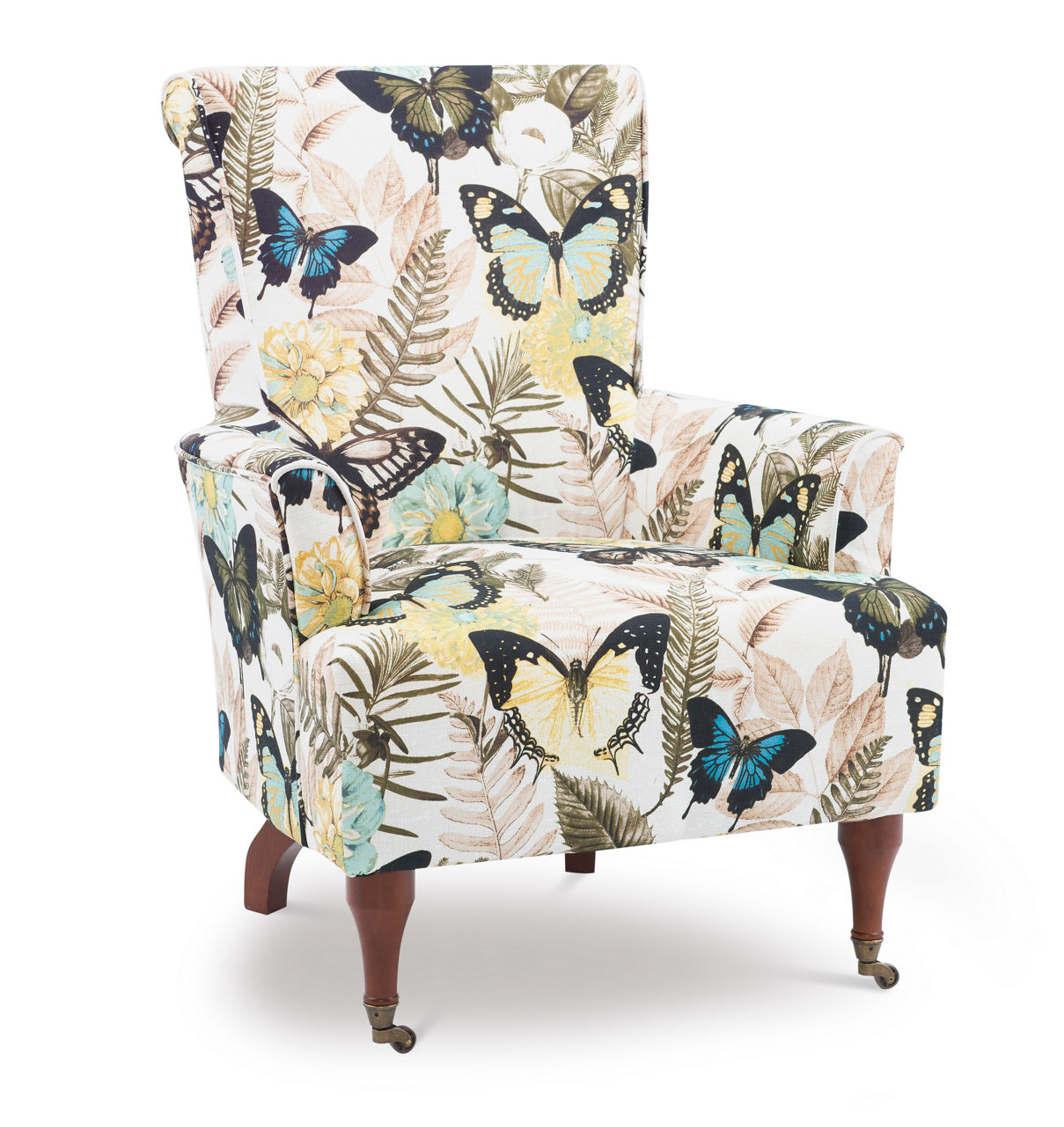 Jules Butterfly High Back Armchair Big Lots