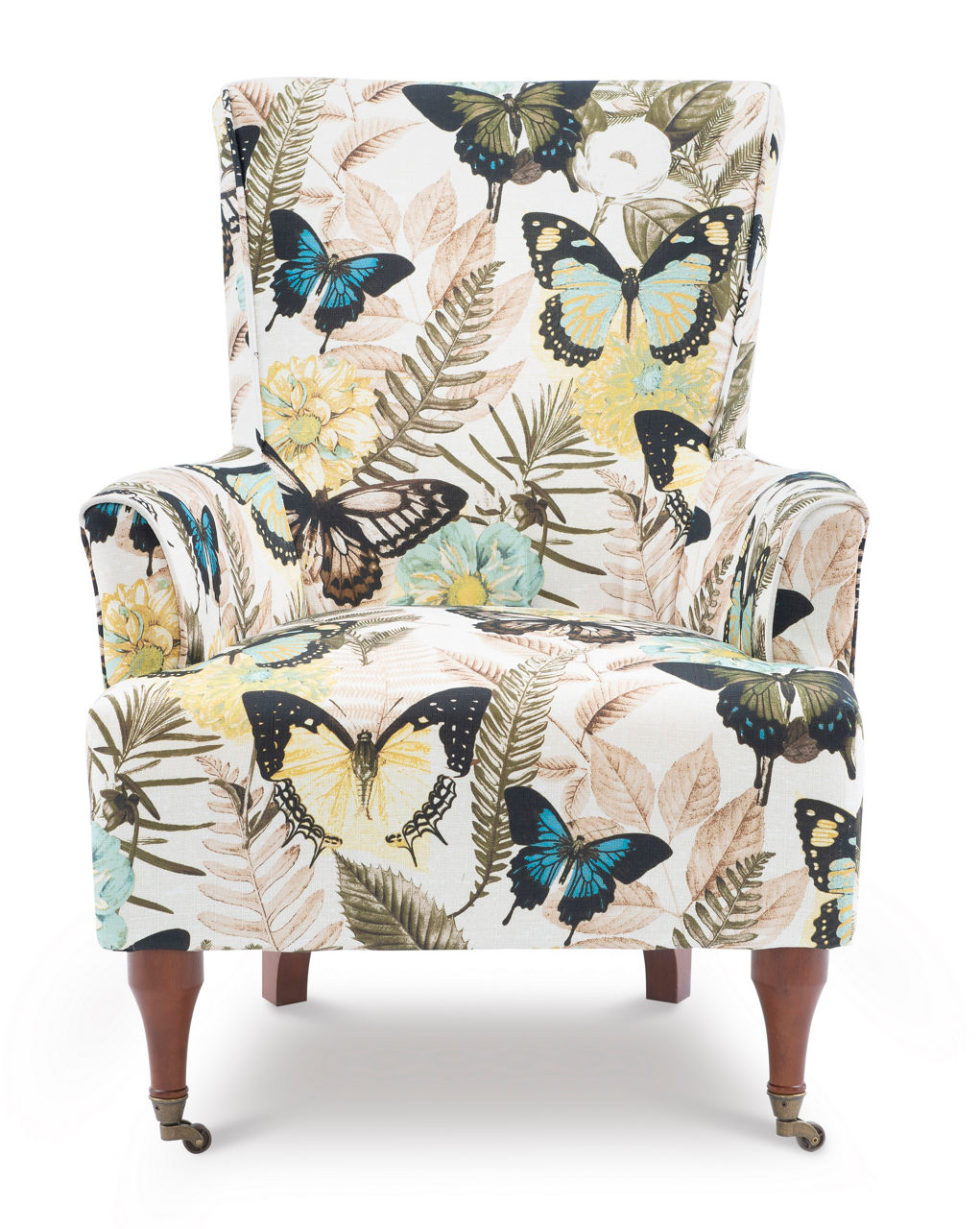 Jules Butterfly High Back Armchair Big Lots