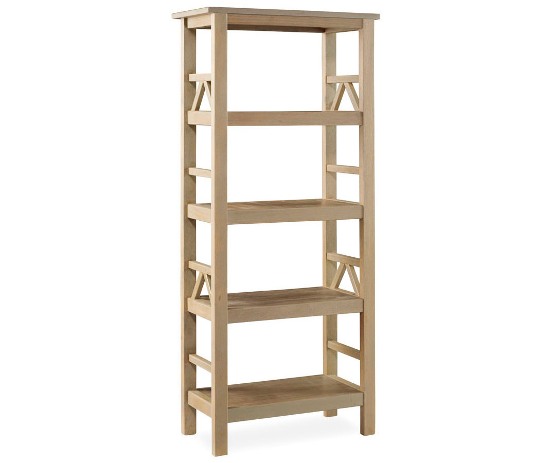 Geometric 4Shelf Bookcases Big Lots