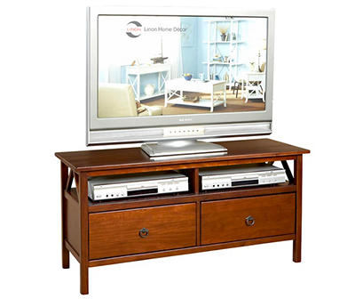 Rockford Antique Tobacco 2-Drawer TV Stand