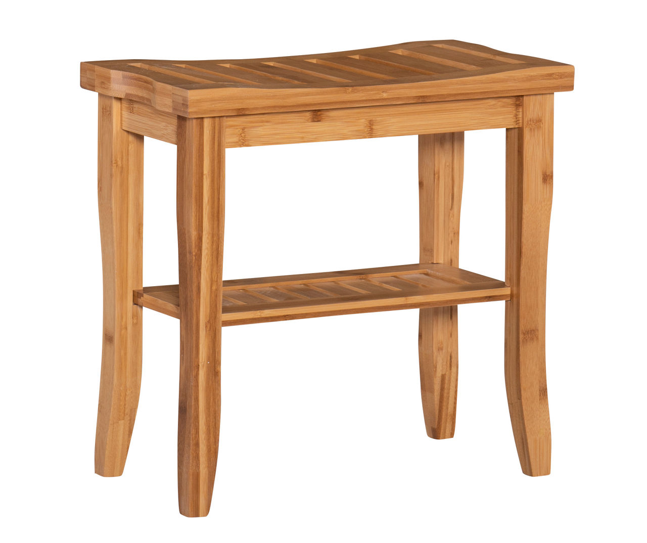 18" Pierce Bamboo Bathroom Stool | Big Lots