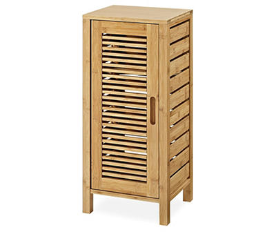 Pierce Bamboo Single Door Floor Cabinet
