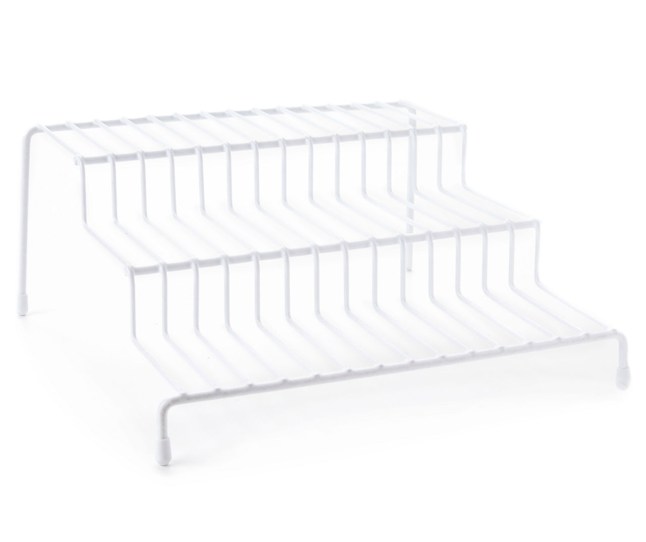 White Single Wire Spice Rack