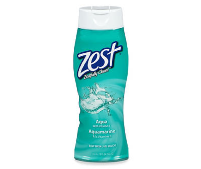 Zest Aqua Body Wash 18 fl. oz. Bottle