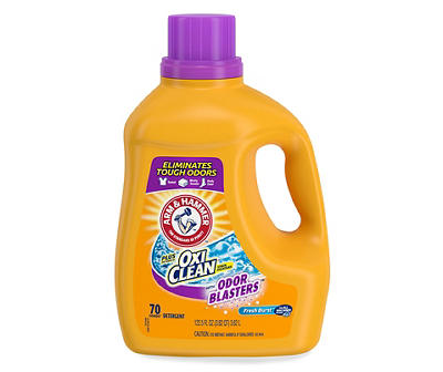 Arm & Hammer? Plus OxiClean? Stain Fighter with Odor Blasters? Fresh Burst Laundry Detergent 122.5 fl. oz. Jug
