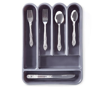 50-Piece Flatware Set with Tray
