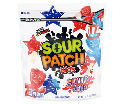 SOUR PATCH KIDS Red, White & Blue Soft & Chewy Candy, 1.8 lb