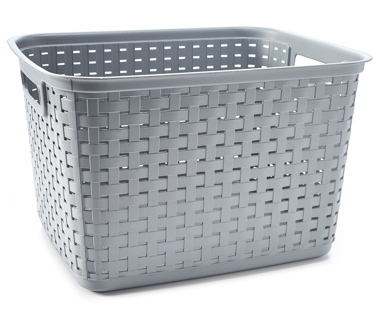 Sterilite Titanium Gray Weave Baskets Big Lots