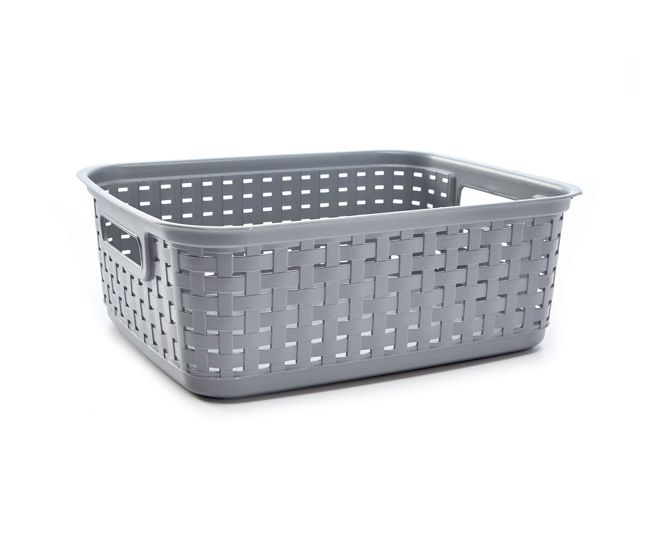 Sterilite Titanium Gray Weave Baskets Big Lots