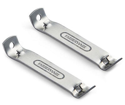 Stainless Steel Can and Bottle Openers, 2-Piece