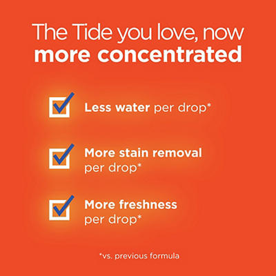 Tide Ultra Oxi Liquid Laundry Detergent, 89 loads, 138 fl oz, HE Compatible