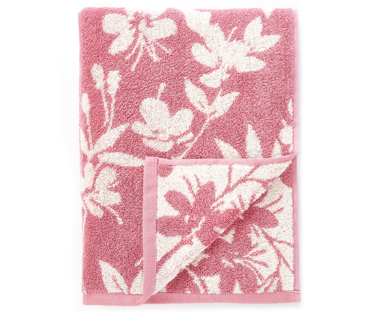 Aprima Aprima Heather Rose Flowers Double Jacquard Towels | Big Lots