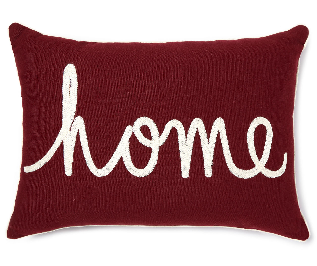 Burgundy best sale lumbar pillow