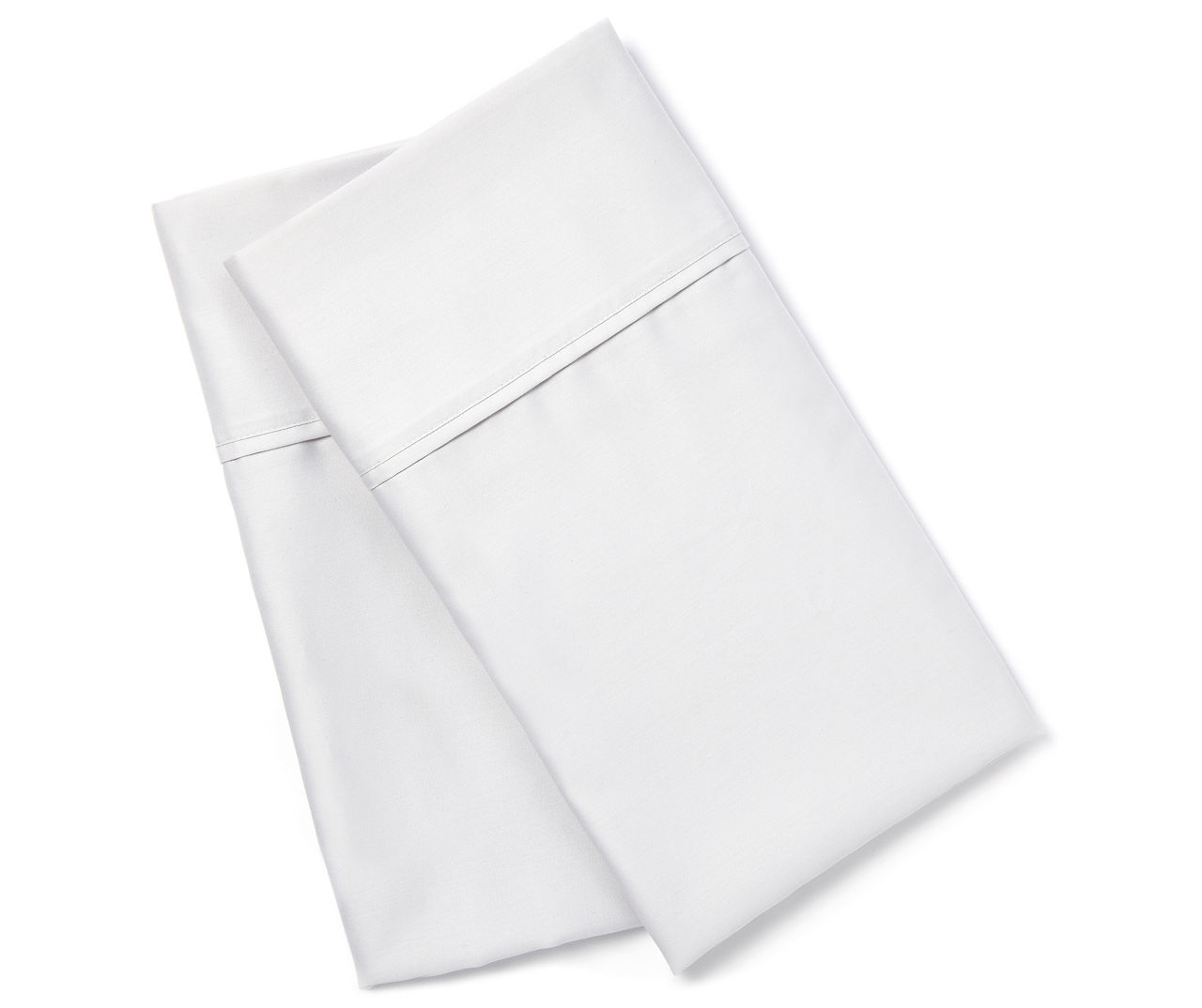 Ultracool Light Gray 620Thread Count Cooling Standard Pillowcases, 2