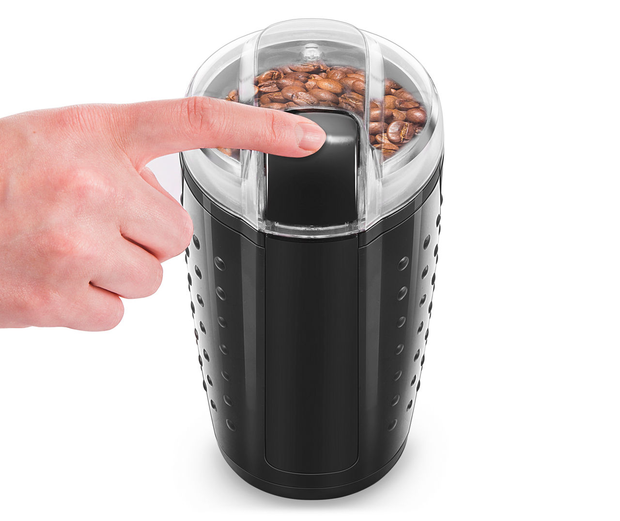 Chefman Black One-Touch Electric Coffee Grinder