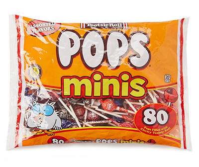 Pops Minis Assorted Flavors Lollipop 14.4 Oz. Bag