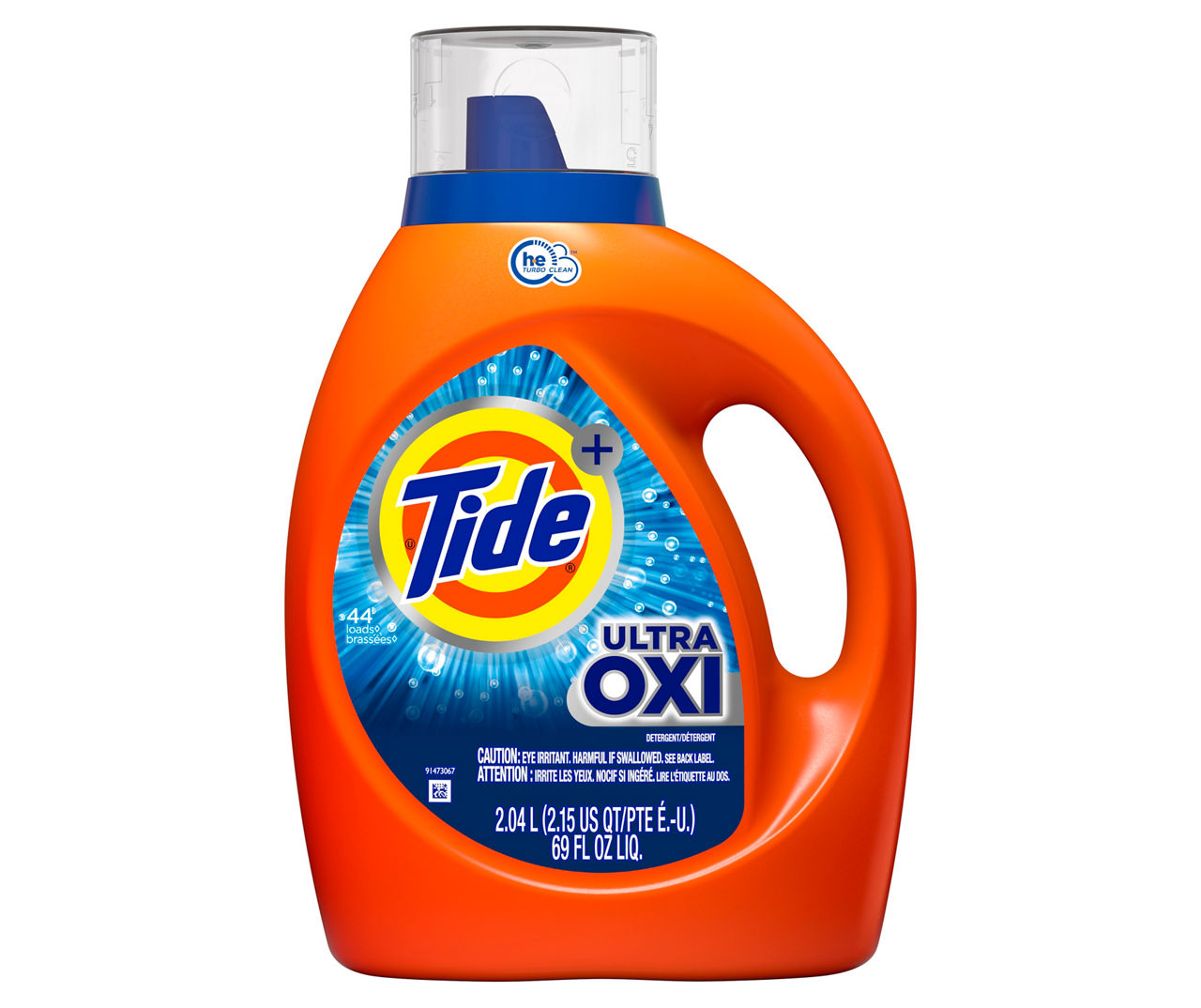 Ultra Oxi Liquid Laundry Detergent, 69 Oz.