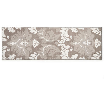 Living Colors Francois Damask Gray Accent Rugs