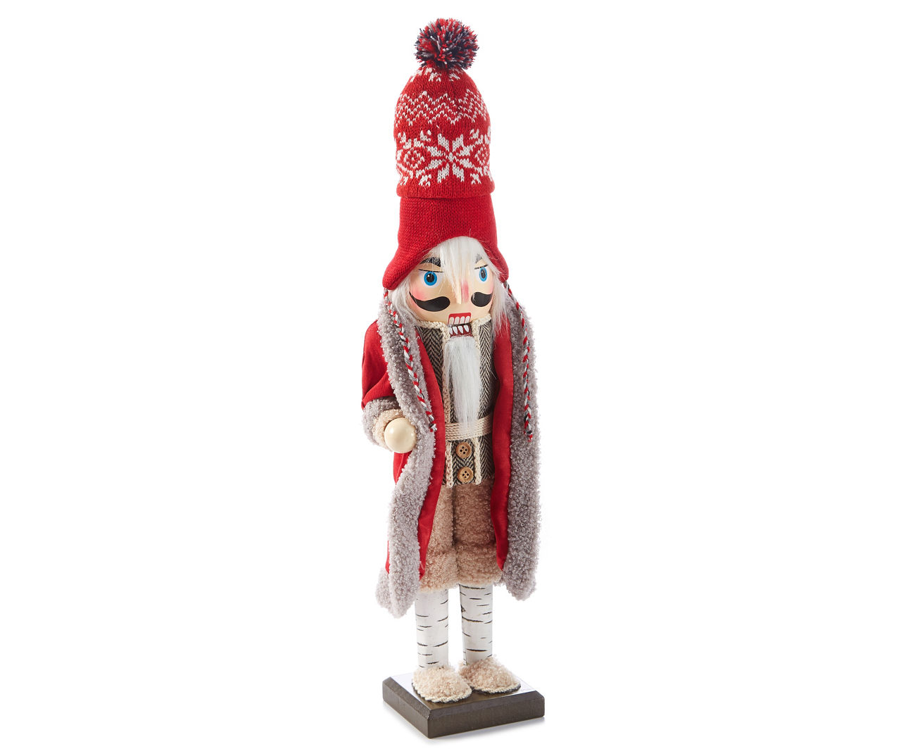 Winter Wonder Lane Fair Isle Nutcracker Big Lots