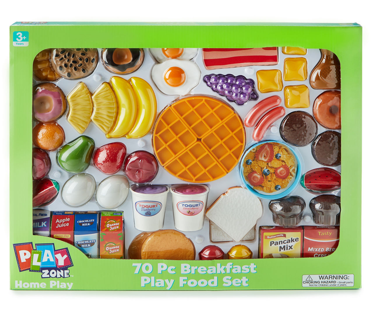 63 Piece Play Food Set